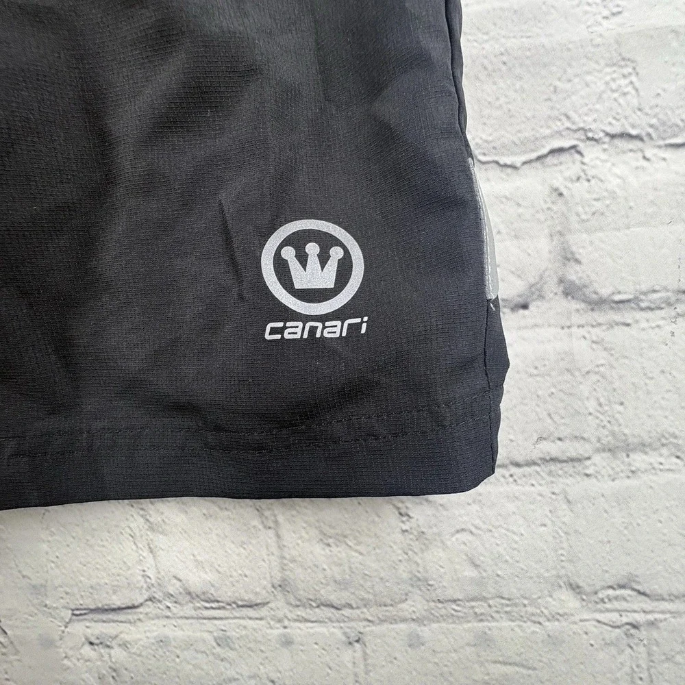 Canari Mens XL Black Paramount Baggy Cycling Bike Shorts NWT